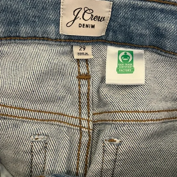 J. Crew Billie Denim Boot Crop Jeans Size 29 Style AJ520 - Picture 6 of 10
